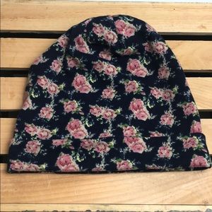 Floral Winter Hat